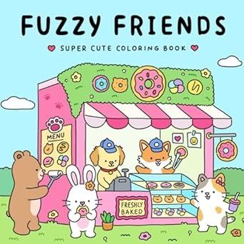 Amazon.com: Fuzzy Friends: Super Cute Coloring Book for Adults and Teens Featuring Adorable Animals Characters: 9798323356706: Tinta, Vivi: Books Cute Coloring Book, Teens Toys, Teen Halloween, Cozy Hygge, Drafting Tools, Christmas Coloring Books, Coloring Book For Adults, Super Cute Animals, Adorable Animals