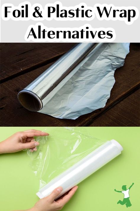 Wrap Alternatives, Safe Green, Plastic Wrap, Aluminum Foil, Healthy Choices, Improve Yourself, Foil, Green