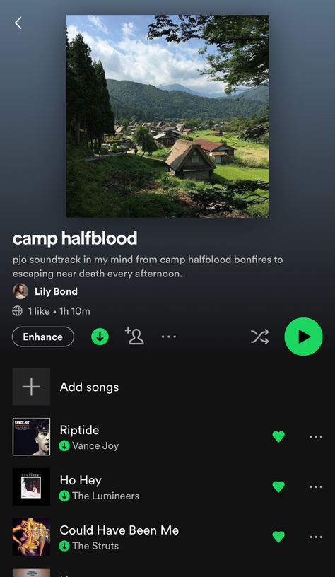 Camping Playlist, Granola Playlist, Percy Jackson Playlist Cover, Camp Halfblood Aesthetic, Adventure Playlist, Pjo Playlist, Percy Jackson Spotify Playlist, Percy Jackson Playlist, Pjo Playlists