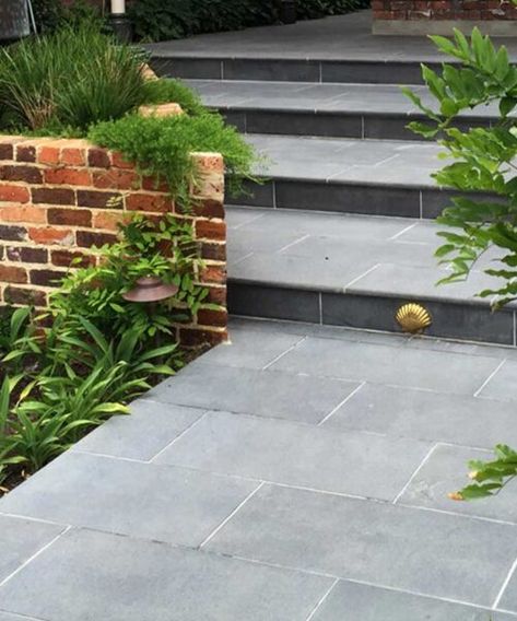 Bullnose Steps, Bluestone Steps, Stone Pool Coping, Bluestone Paving, Grey Paving, Bluestone Pavers, Porch Tile, Stone Pool, Sandstone Paving