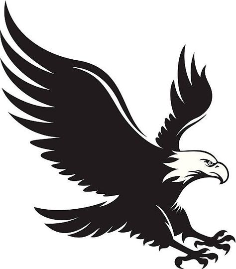 Eagle Svg, Benfica Wallpaper, Eagle Silhouette, Eagle Vector, Eagle Drawing, Eagle Painting, Animal Stencil, Eagle Tattoos, Eagle Art