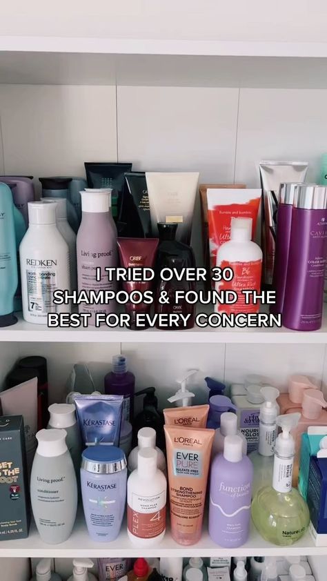 abbeyyung on Instagram: follow @abbeyyung for more hair tips 🤍 #shampoo #shampooing #hairproducts #healthyhaircare @theouai @pureology @amika @oribe @kristin_ess… Best Curly Hair Shampoo And Conditioner, Shampoo And Conditioner Aesthetic, Best Shampoo For Oily Hair, Best Shampoo And Conditioner, Best Clarifying Shampoo, Drugstore Shampoo, Shampoos And Conditioners, Kristin Ess, Best Shampoo