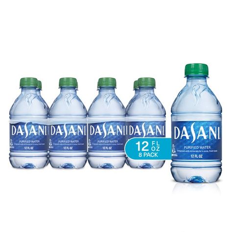 Dasani Purified Water Bottles Enhanced With Minerals Dasani Water, Mineral Water Bottle, Giant Food, Drink Mixer, Purified Water, Dasani Bottle, Fresh Market, Mineral Water, Sparkling Water