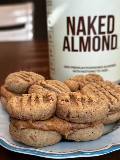 An honest Naked Almond review, as well as, some delicious Almond Powder Cookies that remind us of a healthier Nutter Butter! Almond Powder Recipes, Powder Cookies, Almond Powder, Nutter Butter, Powder Recipe, Natural Sugar, Almond Recipes, Nut Butter, Protein Foods