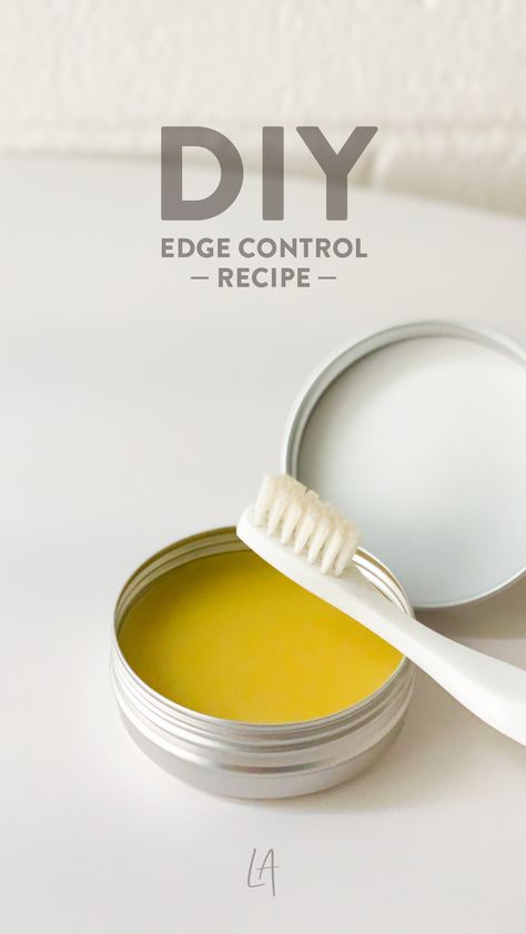 Homemade Edge Control For Natural Hair, Edge Control For Natural Hair, Diy Hair Wax, Best Edge Control, Increase Hair Thickness, Natural Hair Conditioner, Natural Hair Diy, Diy Wax, Edges Hair