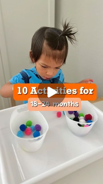 Activities For 23 Month Old, Activity For 22 Month Old, Play Activity For Kids, Cognitive Sensory Activities, Games For 15 Month Old, Sensory Play Activities Preschool, Fine Motor Activities For 20 Month Old, 19month Old Activities, Cognitive Learning Activities