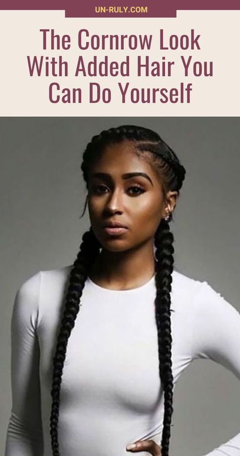 Ever wanted a salon worthy style you can do from your house? Try out these 2 Cornrow braids! We turned to Vlogger ItsShyCurrie for a tutorial. Click the link to see how she does it. #BlackWomenHair #HairInspo #BlackBeauty #Hairstyles #Naturalista #ProtectiveStyles #Curls #BlackHairInspo #Coils #NaturalHairJourney 2 Cornrow Braids, Cornrow Ideas, Cornrow Braids, African Styles, Birthday Makeup, Cornrows Braids, Cornrow, Natural Hair Journey, Protective Styles