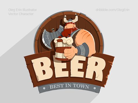 Viking beer Bar pub logo design Pub Logo Design, Pub Logo, Vikings Beer, Sign Board Design, Beer Shop, Startup Logo, Shop Sign Design, Online Logo Design, Beer Logo