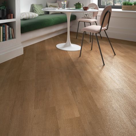 ClickLux is a collection of premium SPC planks and tiles, reminiscent of natural wood and stone but with several added benefits. The wood comes in elongated planks, whilst the tile designs come in a classic 305 x 610mm size. This luxury vinyl click flooring is hard-wearing, waterproof and more rigid than traditional LVT, making it suitable for both commercial and domestic installations. It features an easy to install locking system, without the need for messy adhesives and you dont need a separate underlay. The 1mm foam underlay is already built into the tiles and planks. For added warmth, this flooring can also be used with piped water underfloor heating up to 29 degrees C. ClickLux comes with a 20 year warranty for domestic use, and 5 years for commercial, so you can be confident your ne Classic Wood Floors, Composite Flooring, Click Flooring, Underfloor Heating Systems, Vinyl Planks, Vinyl Floor Tiles, Lvt Flooring, Luxury Vinyl Plank Flooring, Vinyl Floor