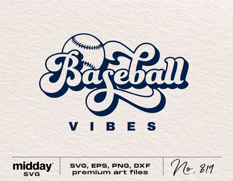 Baseball Vibes Svg, Png Dxf Eps Ai Svg, Retro Baseball Cricut Files, Baseball Vibes Shirt, Silhouette, Sublimation, Baseball Mom Svg, Baseball Designs For Shirts, Retro Baseball Design, Baseball Tshirt Designs, Baseball Logo Design, Baseball Graphics, Baseball Cricut, Baseball Designs, Baseball Shirt Designs, Baseball Mom Svg