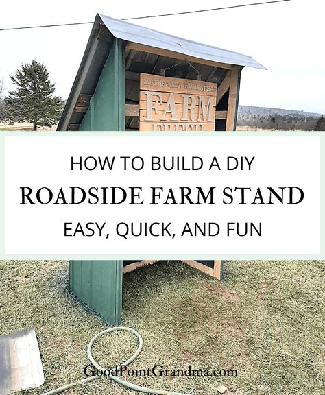 How To Build A Farmers Market Stand, Farm Stand Made From Pallets, How To Build A Flower Cart, Diy Roadside Egg Stand, Farm Stand Set Up, Farm Stand From Pallets, Chicken Stand Ideas, How To Build A Farmstand, Produce Signs Farm Stand