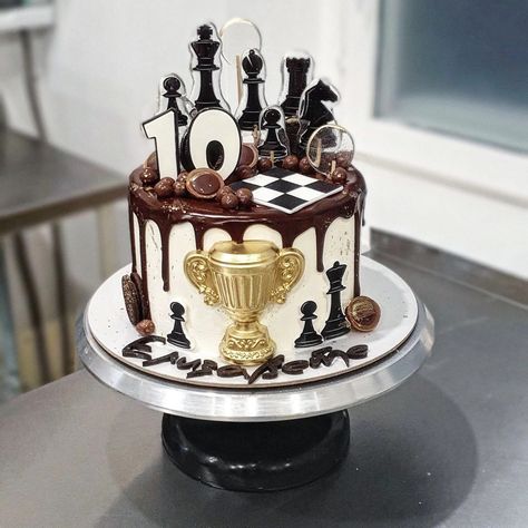 Chess Cakes, Men Cakes, Chess Cake, Cakes For Men, 11th Birthday, Product Photos, Themed Cakes, How To Make Cake, Chess