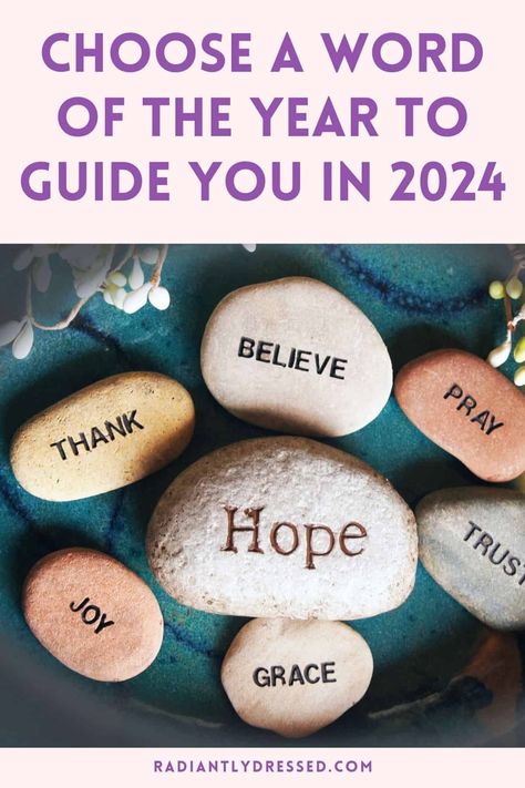 It's that time of the year for a fresh start. Choosing a word of the year can be a powerful way to grow in specific areas and track what God is doing in your life. A Christian word of the year can be a guiding light for spiritual growth and a lighthouse for focus over the next 365 days. Read to discover how to choose your own word of the year and the power it can unleash in your life Radiant Woman, Word Of The Year, Mom Schedule, Christian Business, Guiding Light, Keeping A Journal, Your Word, Daughters Of The King, A Fresh Start