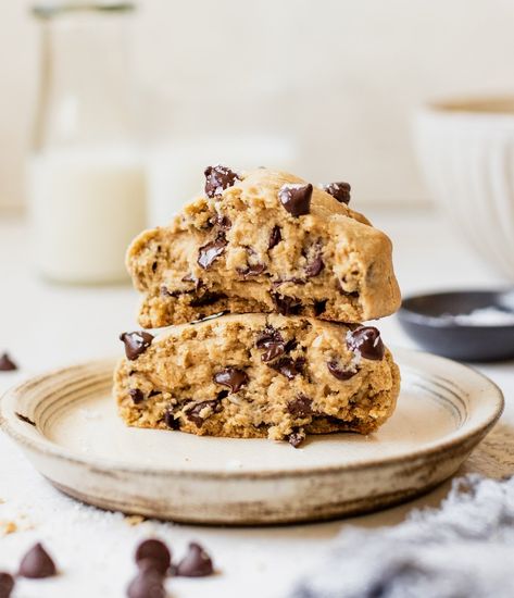 Single Serve Chocolate Chip Cookie, Krolls Korner, Single Serve Cookie, Cooking Therapy, Batch Recipes, Giant Chocolate Chip Cookie, Comfort Food Chicken, Chocolate Chip Cookies Ingredients, Single Serve Desserts