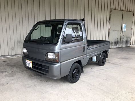 Kei Truck Modified, Honda Pickup, Honda Truck, Truck Paint Jobs, Honda Acty, Kei Truck, Mini Trucks 4x4, Honda Civic Car, Civic Car