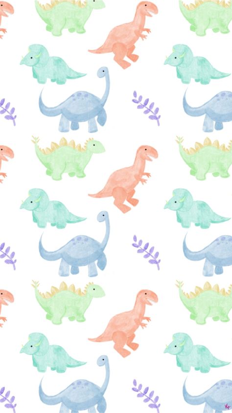 Dino Pajamas, Dino Wallpaper, Dinosaur Wallpaper, Free Backgrounds, Dinosaur Background, Cute Simple Wallpapers, Phone Wallpaper Patterns, Bujo Inspiration, Phone Background