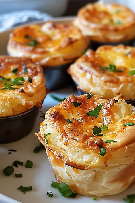 Easy Cheesy Mashed Potato Puffs: Fluffy, cheesy, and perfect for any occasion! Made with mashed potatoes, Monterey Jack cheese, and fresh chives. Potato Puffs Recipe, Mashed Potato Puffs Recipe, Mashed Potato Puffs, Lifestyle Photography Food, Family Dinner Night, Potato Puffs, Fluffy Mashed Potatoes, Cheese Puff, Cheesy Mashed Potatoes