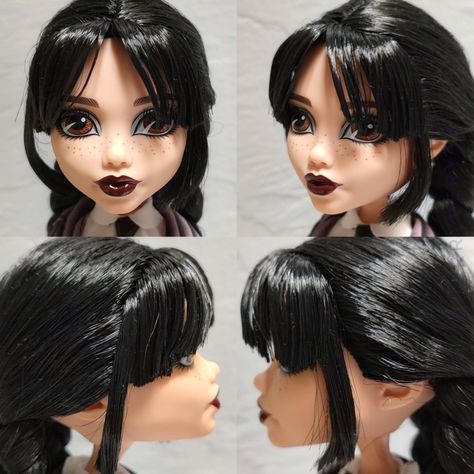 Monster High x Wednesday collab 2024, for archival purposes Wednesday Addams Monster High, Monster High Wednesday, Wednesday Addams Monster, Astrid Deetz, Wednesday Doll, Wednesday Addams, Monster High, Quick Saves