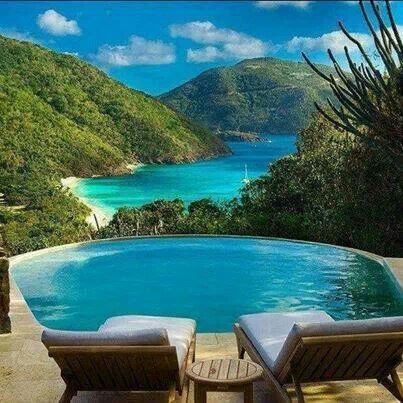 Beautiful Ghana Island in the British Virgin Islands.  Northeast Caribbean.  #ocean beach travel destinations #vacation Selamat Hari Valentine, Virgin Islands, Romantic Travel, Romantic Getaways, Pretty Places, Holiday Destinations, Places Around The World, Kauai, Vacation Destinations