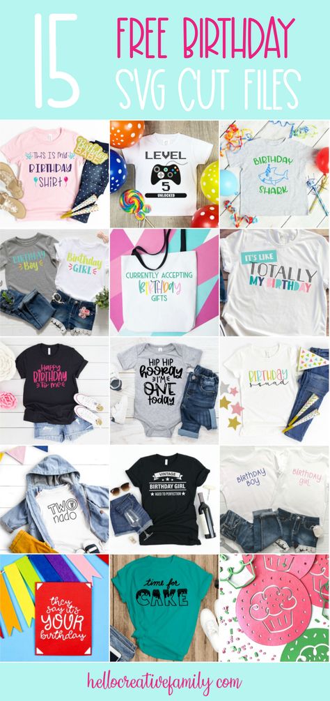 Vinyl Birthday Shirts, Easy Birthday Crafts, Dtf Business, Diy Birthday Shirts, Diy Birthday Shirt, Cricut Birthday, Kids Summer Reading, Kids Birthday Shirts, Easy Birthday