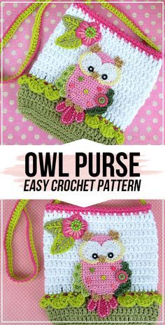 crochet Owl Purse pattern #purse #crochet#crochetpattern via @shareapattern.com Crochet Owl Purse, Crochet Owl Pattern, Witch Amigurumi, Witch Crochet, Diy Witch, Patterns Halloween, Purse Patterns Free, Super Cute Crochet, Owl Purse