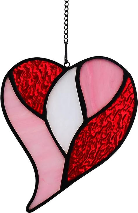 Amazon.com: HAOSUM Heart Suncatchers Stained Glass Window Hanging,Glass Heart Suncatcher for Window Indoor Home Bedroom Decor,Memorial Gifts for Christmas Anniversary Birthday Mother's Day : Patio, Lawn & Garden Heart Suncatchers, Birthday Gift For Grandma, Emotional Gifts, Stained Glass Candles, Colored Acrylic, Birthday Gifts For Grandma, Stained Glass Window Hanging, Stained Glass Suncatchers, Hanging Crystals