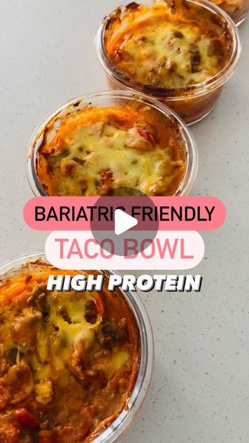 Kate Daniel on Instagram: "⬇️ Full Recipe + Method ⬇️

Just because we have had bariatric surgery does not mean that we can no longer enjoy our favourite comfort foods

👉 SAVE to enjoy later

This is one of the reasons I love to create WLS meals like this one, but it’s also because as a single full time working mum, I need WLS recipes to be:

👌🏻 Family friendly
👌🏻 Freezer friendly
👌🏻 Quick and easy
👌🏻 Full of flavour 

This super simple and quick lower carb, high protein, bariatric friendly taco bowl is so delicious and perfect for when you need a yummy WLS meal to hit the spot

I say it a lot, but WLS meals do not have to be boring or overly complicated

⭐️ WLS recipes like this one have made my journey after gastric sleeve surgery (VSG) more enjoyable and means that I do not fee Bariatric Taco Recipes, Bariatric Meat Recipes, Soft Solid Foods Bariatric, Stage 3 Bariatric Recipes, Gastric Bypass Soft Foods Recipes, Biatric Sleeve Recipes Meals, Soft Food Recipes Bariatric Phase 2, Bariatric Recipes Gastric Bypass Meals, Bariatric Recipes Sleeve Soft Foods