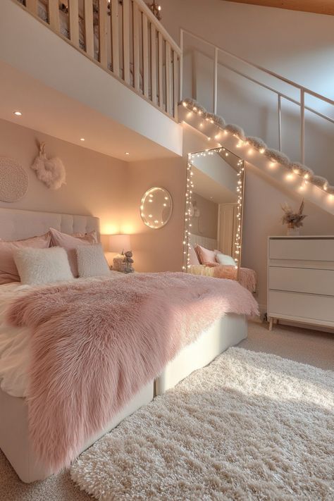 44 Bedroom Ideas for Teen Girls Who Love to Dream New Room Ideas Bedrooms For Teens, Bedroom Ideas Comfy, Comfy Cozy Bedroom Ideas, Girly Bedroom Ideas For Women, Bedroom Ideas Creative, Discover Aesthetic, Girl Bedroom Ideas, Cozy Bedroom Design, Airy Bedroom