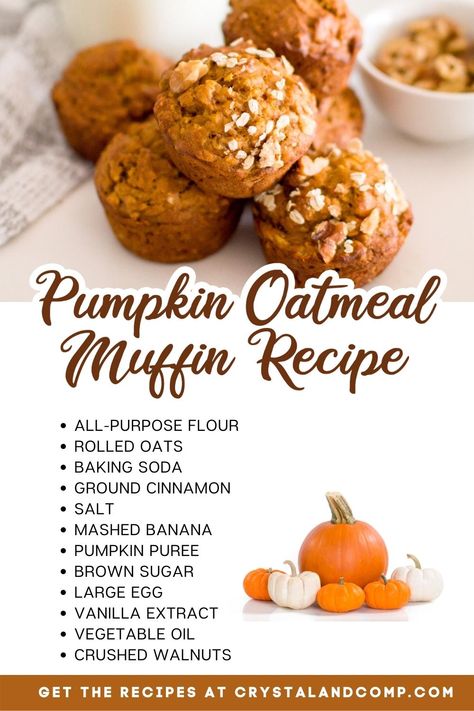 Pumpkin Spice Oat Muffins, Pumpkin Oats Muffins, Pumpkin Rolled Oat Muffins, Weight Watcher Pumpkin Oatmeal Muffins, Banana Pumpkin Oat Muffins, Healthy Banana Pumpkin Oatmeal Muffins, Pumpkin Oatmeal Breakfast Muffins, Pumpkin Banana Oat Muffins, Pumpkin Oatmeal Muffins Healthy