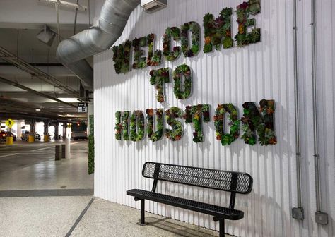 How to waste time at Houston airports, from James Beard-winning chefs’ restaurants to live music Flower Welcome Sign, Houston Airport, James Beard, Waste Time, A Plane, Travel Aesthetic, Live Music, Welcome Sign, Houston