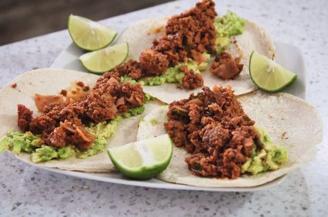 "Mexican beef discada recipe" Discada Recipe, Tomato Bouillon, Chile Colorado, Mexican Beef, Chicken Bouillon, Seasoning Salt, Seasoned Salt, Cayenne Pepper, Cayenne Peppers