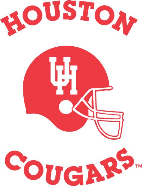 Cougars Logo, Bowl Logo, Houston Cougars, Word Mark Logo, Virtual Museum, College Logo, Sports Logos, Football Helmet, Retro Football