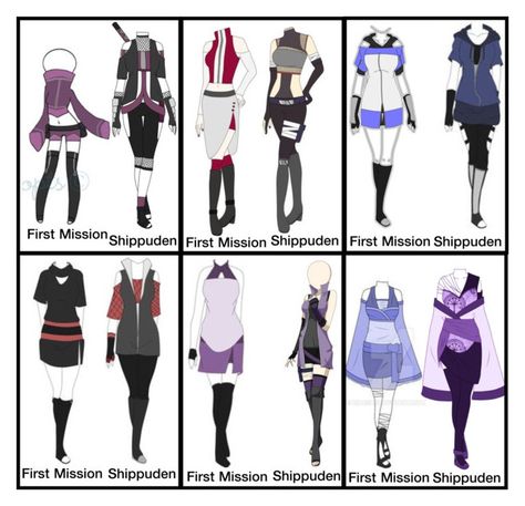 Kunoichi Outfit, Naruto Costumes, Naruto Clothing, Ninja Outfit, Dragons Clothes, Oc Outfits, Clothing Sketches, Art Outfits, Anime Inspired Outfits