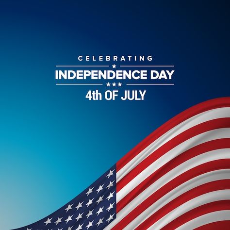 Usa independence day design with america... | Free Vector #Freepik #freevector #4th-july #4-july #patriotic #independence-day-usa Independence Day Facts, 4 July Usa, Independence Day Poster, Independence Day Quotes, Us Independence Day, Usa Independence Day, America Independence Day, Independence Day Images, Independance Day