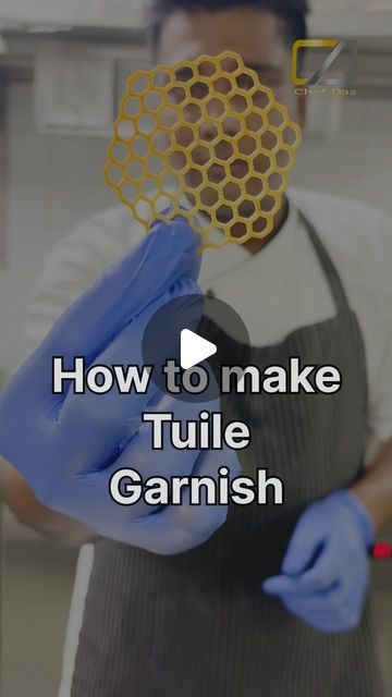 Avi Das on Instagram: "How to make tuile  #recipe #video @chefdas_official #treanding #viral #instagram" Tuilles Cookies Decoration, Tuiles Recipe, Motivational Topics, Molecular Cuisine, Show Plates, Baking Decorating, Molecular Gastronomy, Food Garnishes, Recipe Video