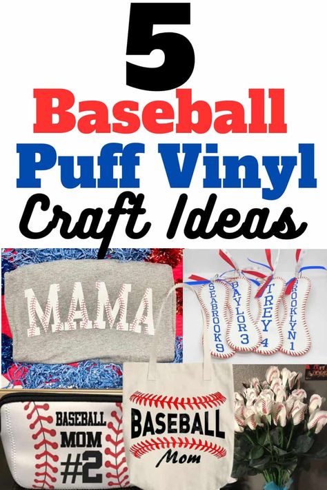 Puff Vinyl Baseball Shirt, Puff Htv Shirt Ideas, Puff Htv Ideas, Puffy Vinyl Shirt Ideas, Puff Vinyl Shirt Ideas, Puff Vinyl Shirt, Puffy Vinyl, Vinyl Shirt Ideas, Vinyl Craft Projects