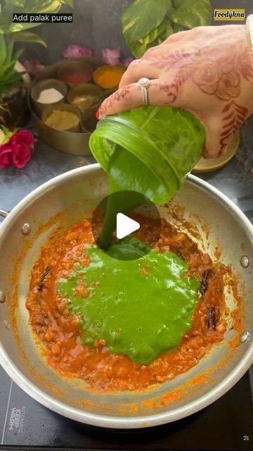 Kashish Yadav 🧿👩‍🍳 on Instagram: "✨❤️ Palak Paneer Recipe ❤️✨ Palak Paneer is a popular Indian Vegetarian Dish consisting of paneer (Indian cheese) in a smooth, creamy and delicious spinach gravy. Learn to make the BEST Palak Paneer at home, all without blanching spinach and not over loading your dish with tons of spices.  This is simply delicious, rich, absolutely flavorsome & tastes better than in any restaurant. Serve this Palak Paneer with fluffy Basmati Rice, Paratha, roti, Butter naan, Jeera rice, or Ghee rice. . Ingredients:- Spinach  Green chillies  Cashew  Oil  Cumin seeds  Red chilli  Paneer  Ghee  Ginger garlic and green chilli paste  Chopped onion Tomato puree  Turmeric powder  Red chilli powder  Salt  Coriander powder  Roasted Kasoori methi  Garam Masala  Fresh cream  Fresh Best Palak Paneer Recipe, How To Make Palak Paneer, Paneer Palak Recipe, Paneer Chilli Recipes Gravy, Palak Paneer Recipes Indian, Palak Rice Recipe Indian, Paneer Paratha Recipes, Rice Paratha, Palak Rice Recipe