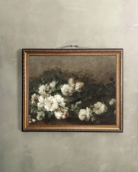 Grand Aesthetic, Decorating Aesthetic, Louisiana House, Tudor Cottage, Classic Paintings, Antique Frames, Vintage Landscape, Vintage Oil Painting, Plastic Wrap