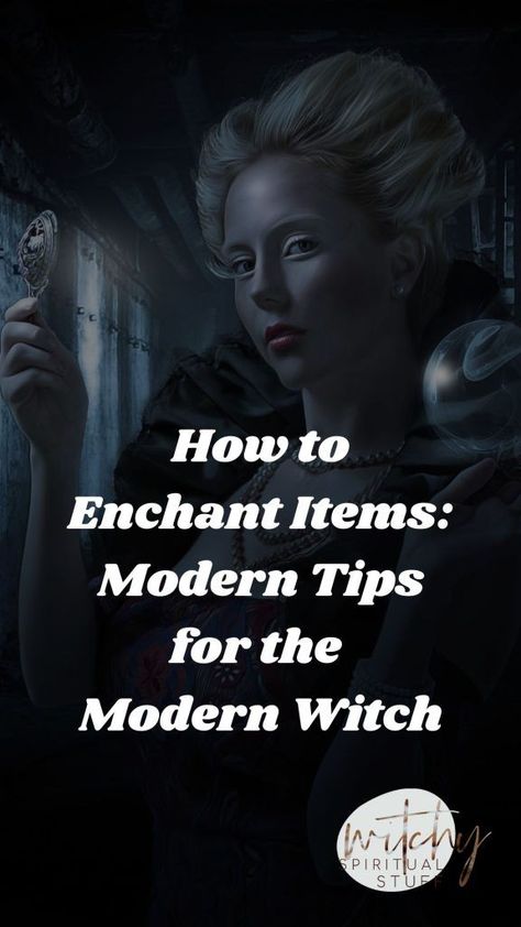 Object Enchantment Spell, Enchant An Object Spell, Enchanting Items Witchcraft, How To Enchant An Object, How To Enchant Jewelry For Protection, How To Enchant Objects Witchcraft, Enchanted Objects, Witchcraft Diy, Witch Pendant