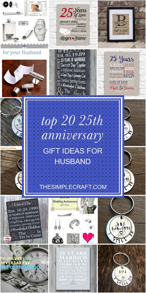 25th Anniversary Gift Ideas For Him, 25 Wedding Anniversary Gifts Couple, Husband 25th Anniversary Gift, Silver Anniversary Gifts For Husband, 25th Wedding Anniversary Gifts For Him, 25 Year Anniversary Gifts For Husband, 25th Anniversary Gifts For Husband Men, 25th Wedding Anniversary Gift Ideas For Couple, 25 Th Anniversary Gift Ideas