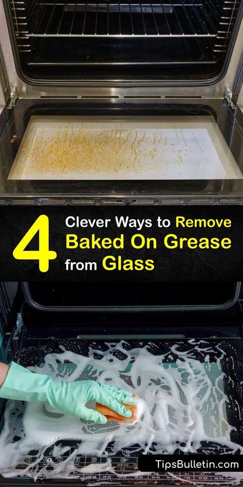 Clean oven glass or a spotless glass baking dish makes a statement about your kitchen. Learn proper glassware care while using simple items such as dish soap, vinegar, or a Mr Clean Magic Eraser. Isn’t it time for easy oven cleaning and opulent oven glass? #clean #baked #grease #glass Clean Oven Glass Door, Clean Oven Glass, Cleaning Oven Glass, How To Clean Oven, Clean Oven Door, Clean Your Oven, Cleaning Oven, Grease Cleaner, Best Oven