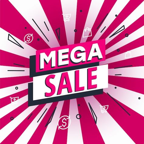 Mega Sale Poster, Super Sale Poster, Clearance Sale Poster, Scentsy Sale, Discount Banner, Poster Banner, Flyer And Poster Design, Super Sale, Big Sale