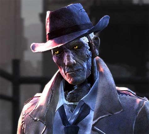 Fallout Nick Valentine, Fallout 4 Pfp, Fallout Hancock, Nick Valentine Fallout, Fallout Pfp, Fallout 4 Nick Valentine, Fallout 4 New Vegas, Nick Valentine, Valentines Gif