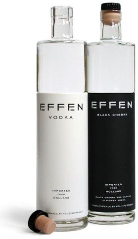 minimal Illustrated Packaging, Effen Vodka, Grain Edit, Vodka Packaging, Vodka Labels, 달력 디자인, Vodka Brands, Alcohol Packaging, Bottle Label Design