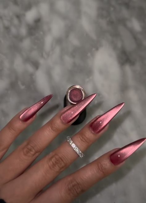 Pointy Nail Designs Stilettos, Pointy Nail Designs, Baby Pink Nails, Pointy Nails, Stiletto Nails Designs, Best Acrylic Nails, Stiletto Nails, Pink Nails, Baby Pink