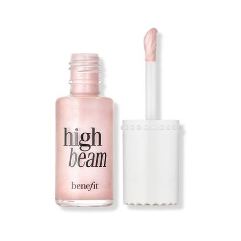 High Beam Benefit, Oil Lipstick, Liquid Highlighter, Soft Rose, Face Beauty, Makeup Items, Benefit Cosmetics, High Beam, Lip Oil