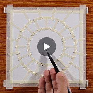 😍😍 | 😍😍😍 Masking Tape Trick Drawing! | By Deepak's Art & CraftFacebook Trick Drawing, Masking Tape Art, Mask Painting, Tape Painting, Warm And Cool Colors, Painting Canvases, Tape Art, Oil Pastels, Easy Watercolor