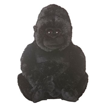 Destination Nation Gorilla Stuffed Animal by Aurora Justice Background, Monkey Plushies, Gorilla Plush, Black Stuffed Animal, Black Gorilla, Animal Puppets, Cute Plushies, Realistic Stuffed Animals, San Diego Zoo