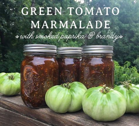 Tomato Marmalade Recipe, Green Tomato Jam Recipe, Tomato Marmalade, Homemade Jellies, Canning Green Tomatoes, Tomato Jelly, Pickled Green Tomatoes, Preserving Tomatoes, Fresh Eating