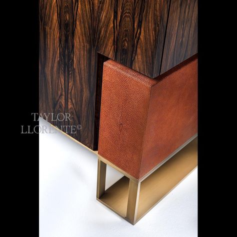 Low Tv Cabinet, High End Design, Credenza Design, Macassar Ebony, Cocktail Cabinet, Living Room Sofa Design, Credenza Sideboard, Sideboard Designs, Bed Furniture Design